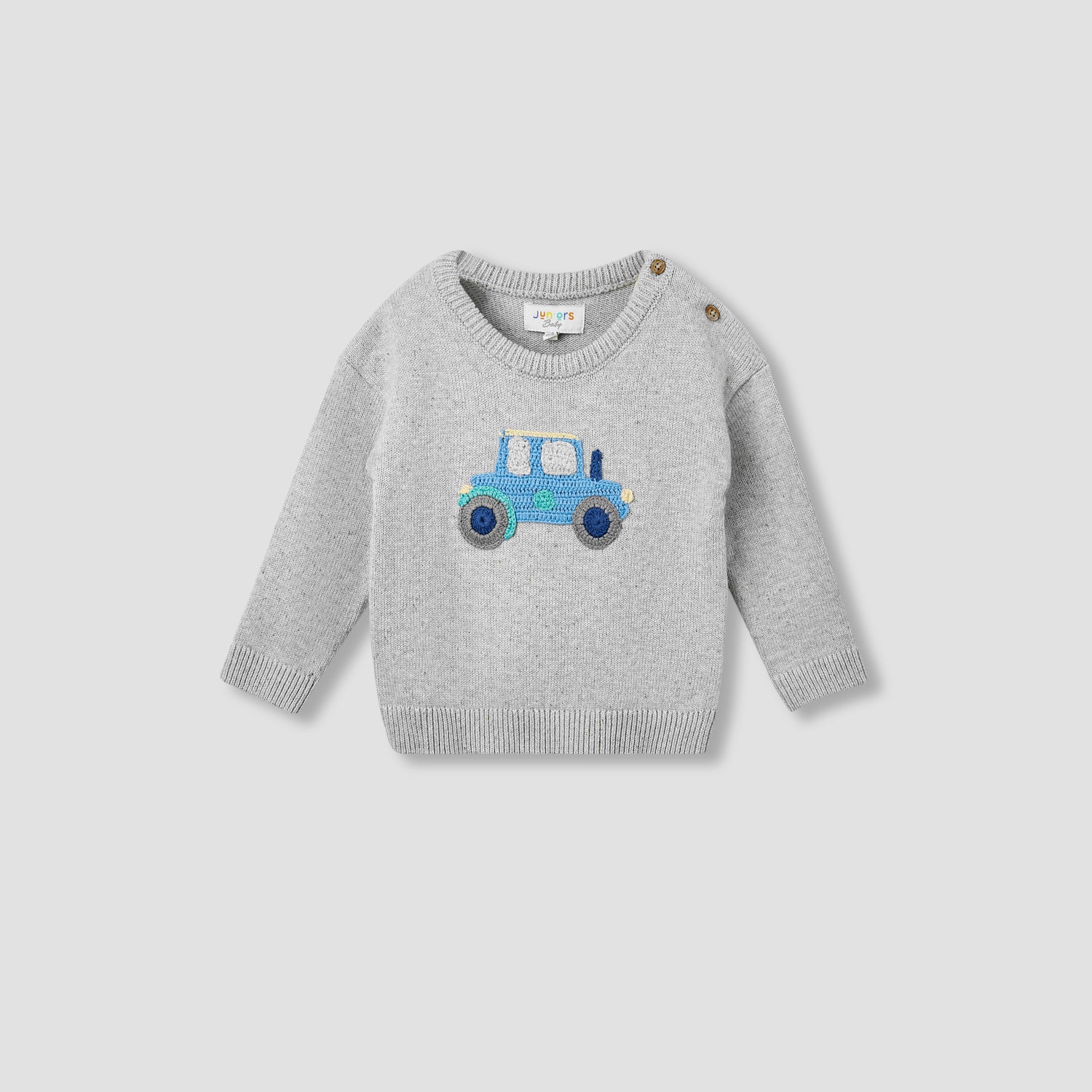 Juniors Vehicle Applique Pullover and Joggers Set