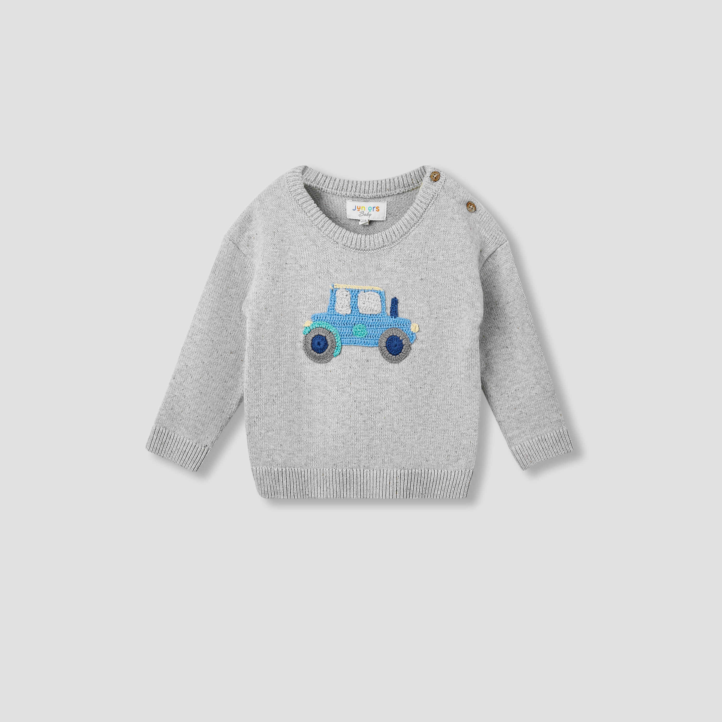 Juniors Vehicle Applique Pullover and Joggers Set