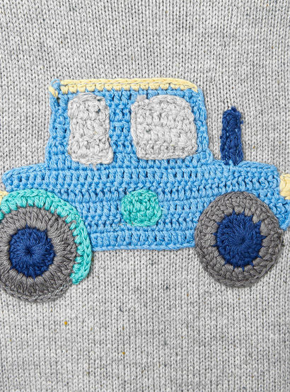 Juniors Vehicle Applique Pullover and Joggers Set-baby-boys-clothing-winterwear-setsandcoords-image-6