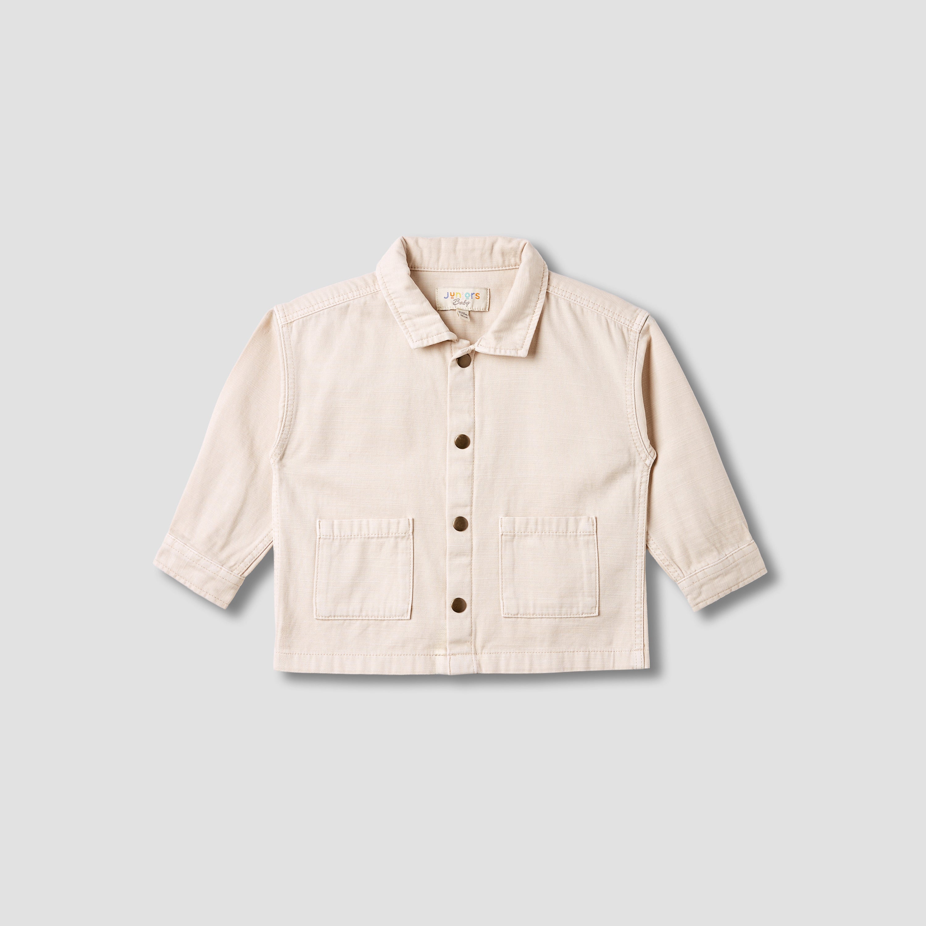 Juniors Denim Shirt with Collar