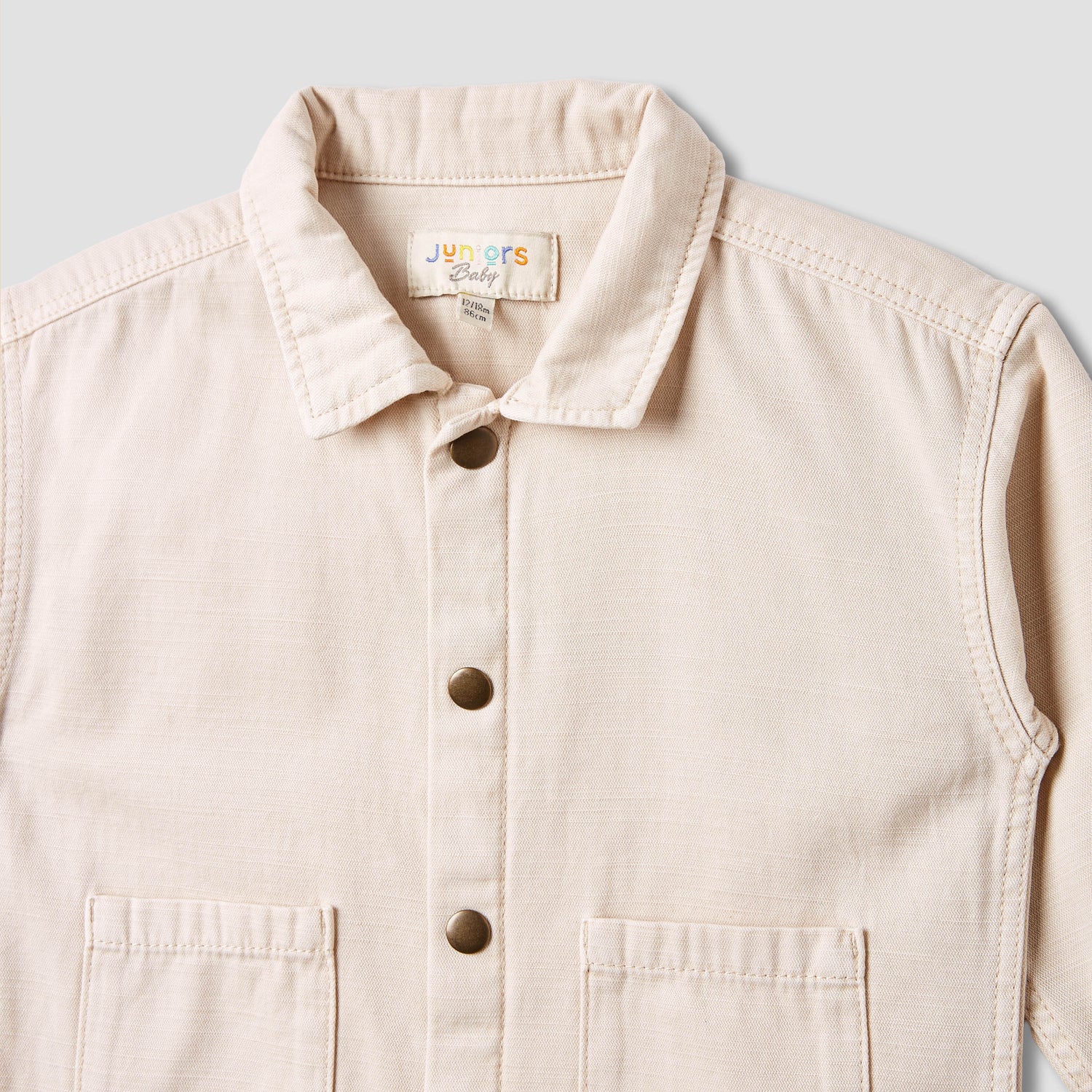 Juniors Denim Shirt with Collar