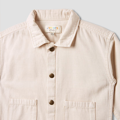 Juniors Denim Shirt with Collar