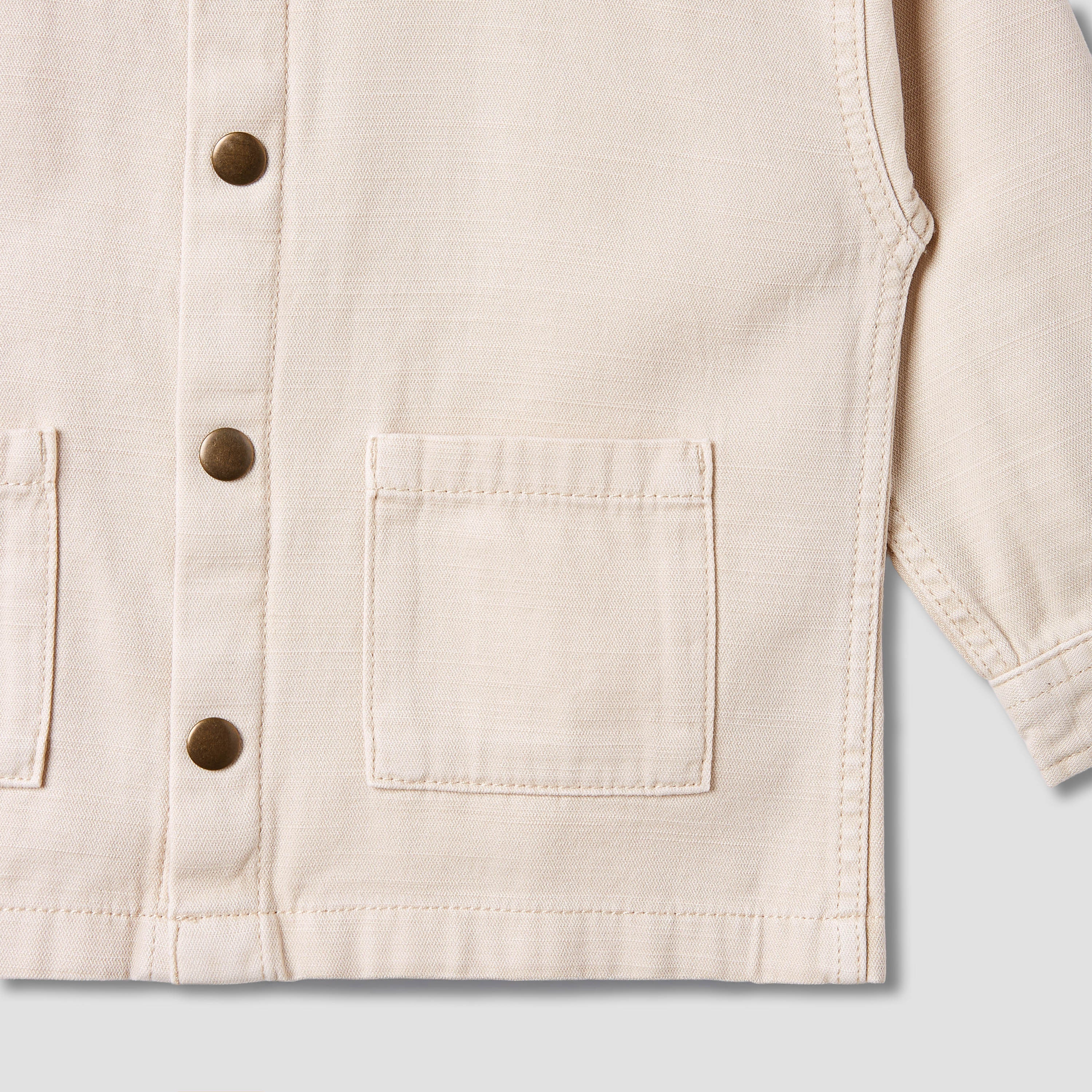 Juniors Denim Shirt with Collar