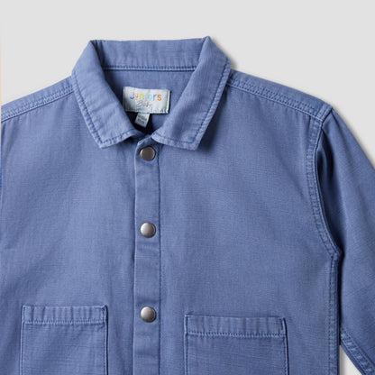 Juniors Denim Shirt with Collar
