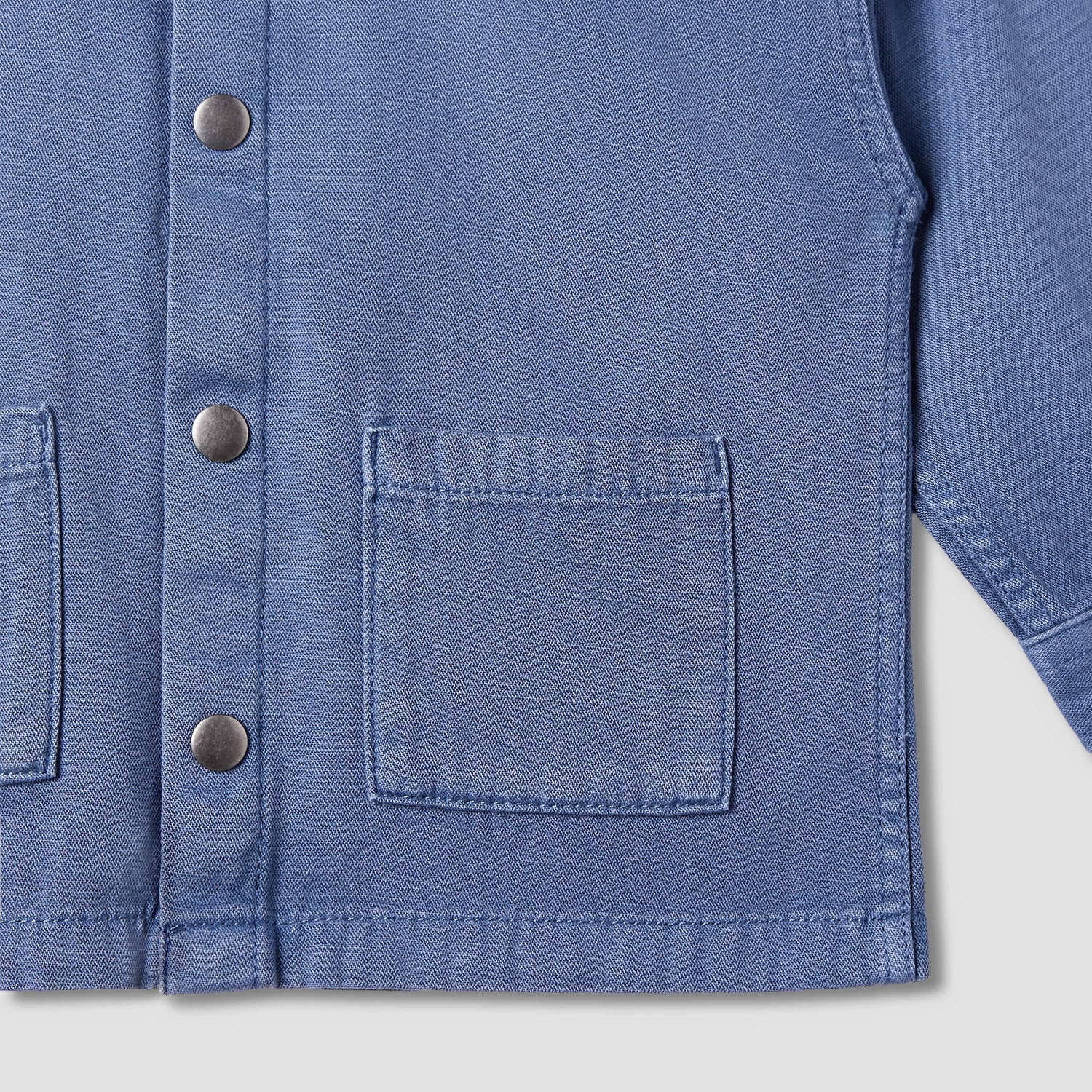 Juniors Denim Shirt with Collar