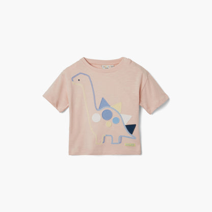 Juniors Dinosaur Applique T-shirt and Jogger Set