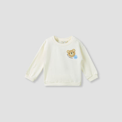 Juniors Bear Sweatshirt and Cargo Pant Set
