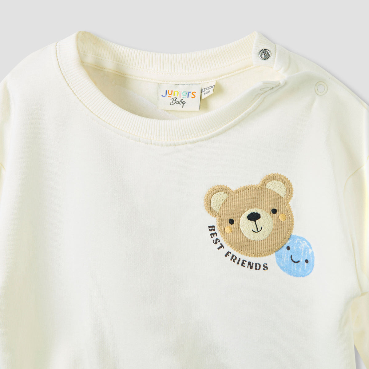 Juniors Bear Sweatshirt and Cargo Pant Set