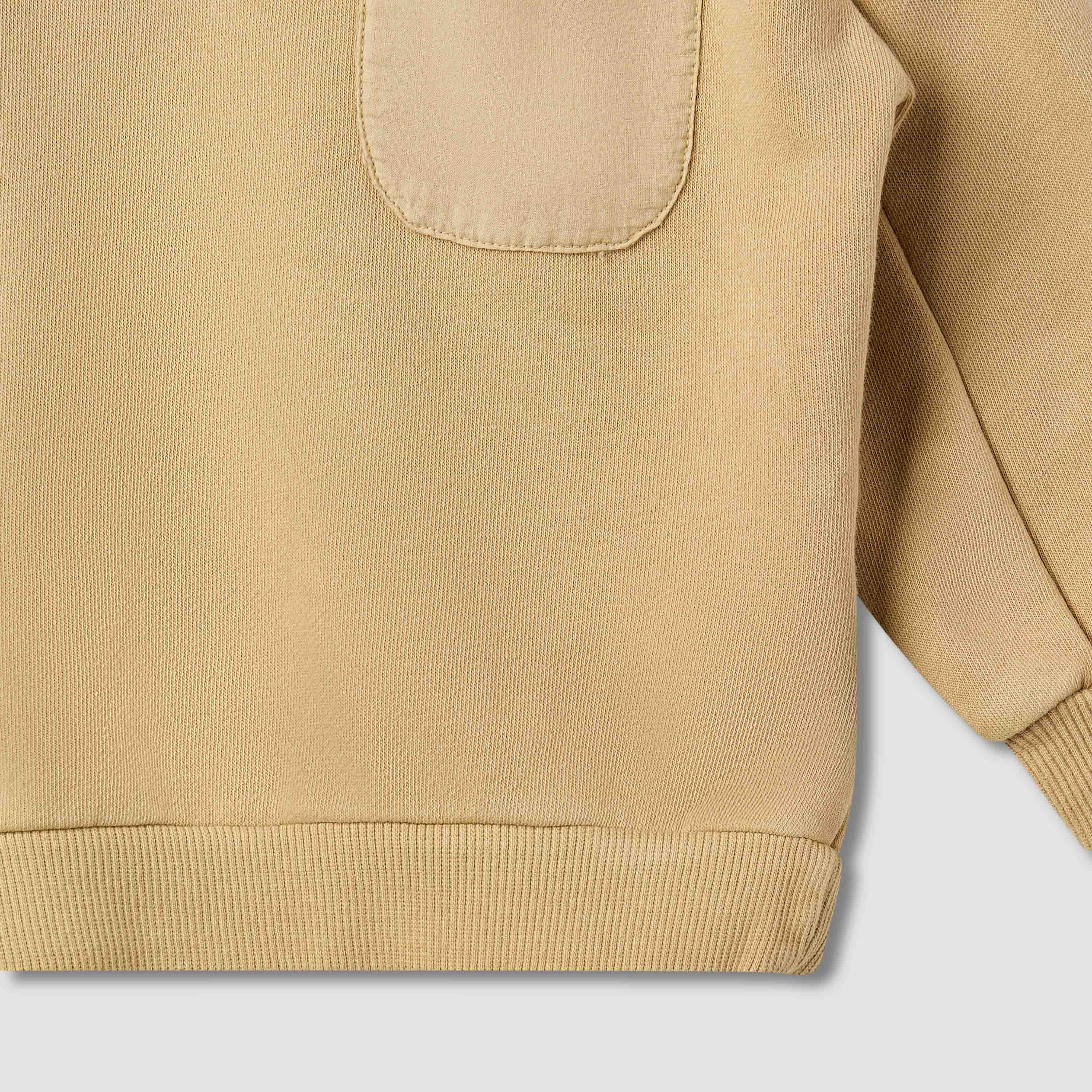 Juniors Solid Long Sleeve Sweatshirt and Joggers Set
