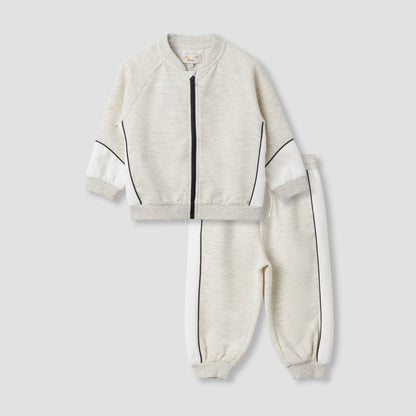 Juniors Colourblock Jacket and Joggers Set