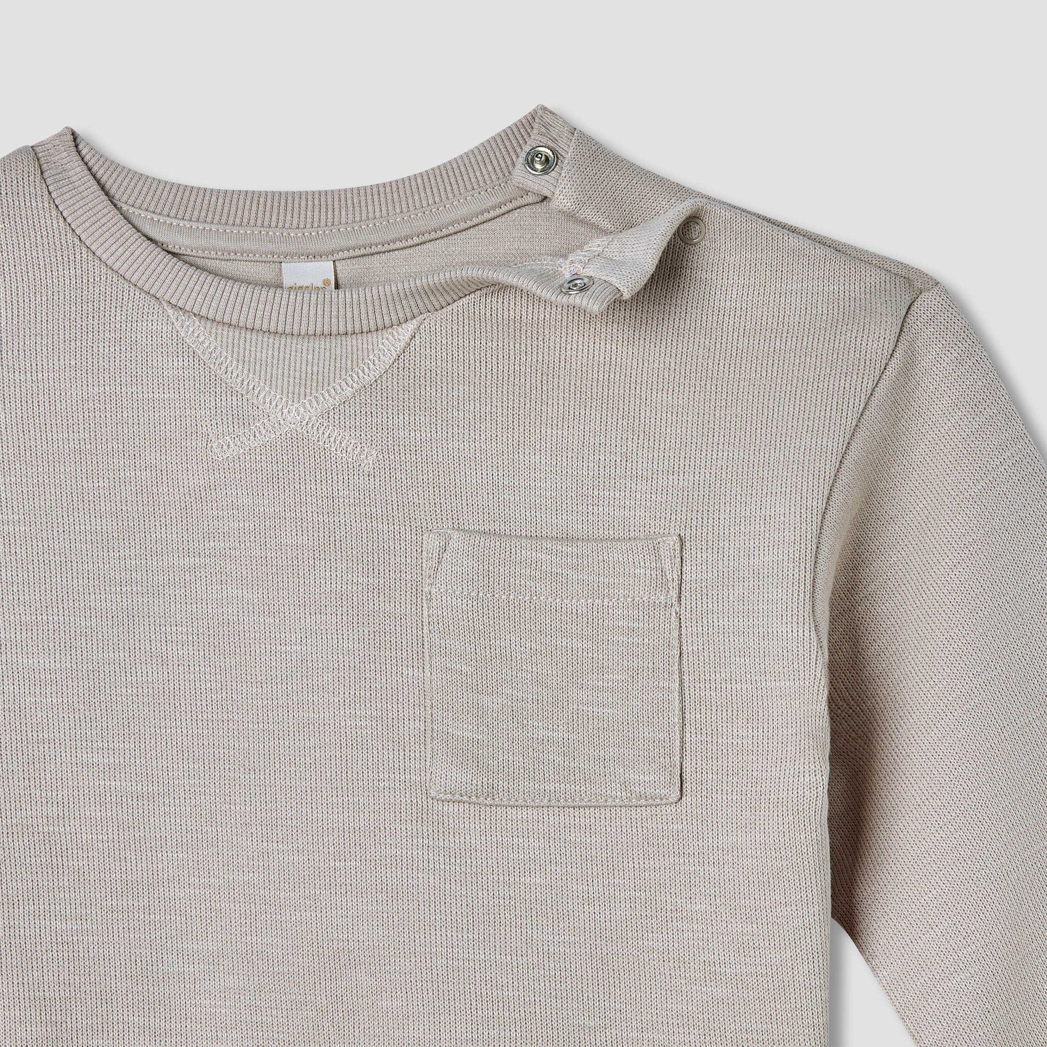 Giggles Textured T-shirt with Pocket