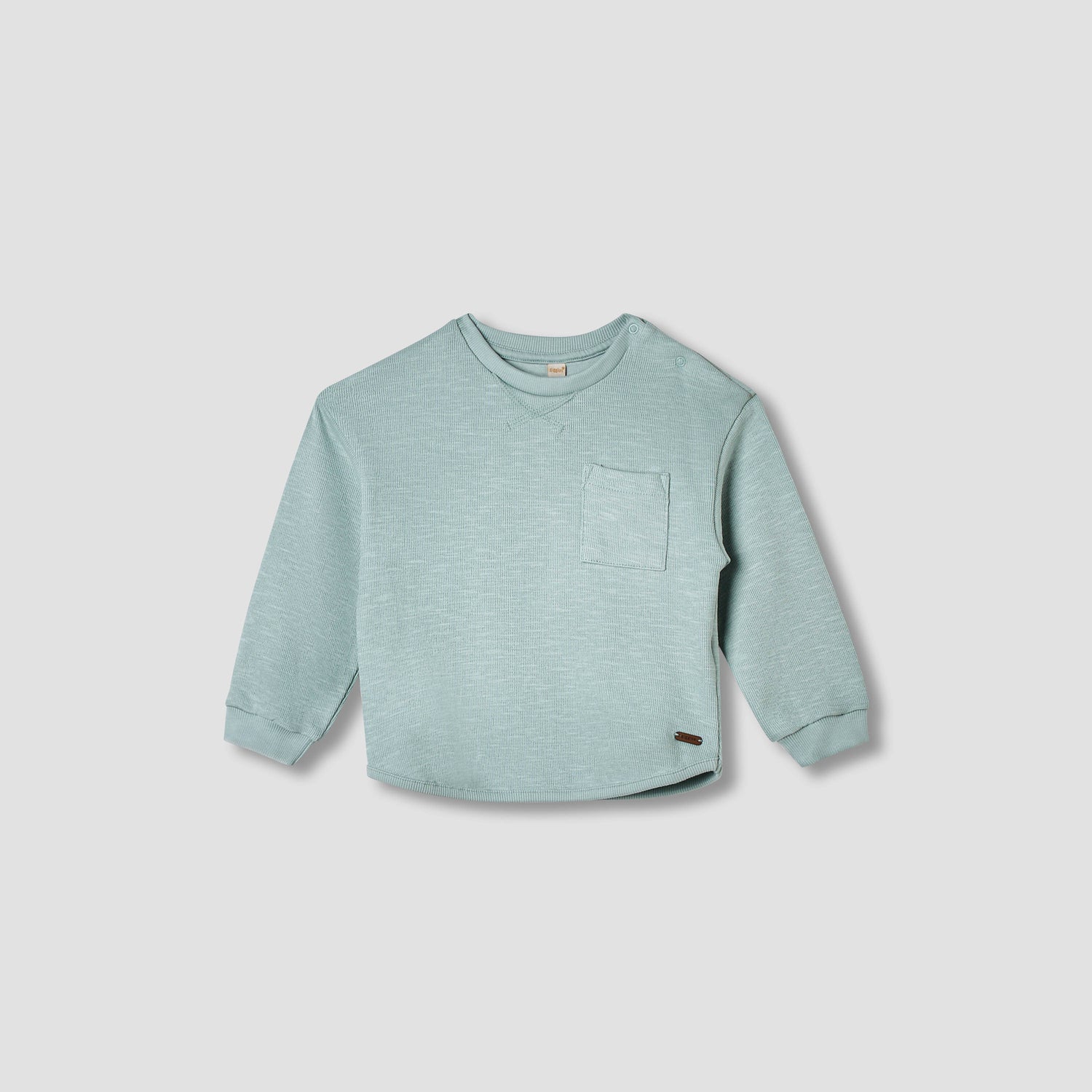 Giggles Textured T-shirt with Pocket