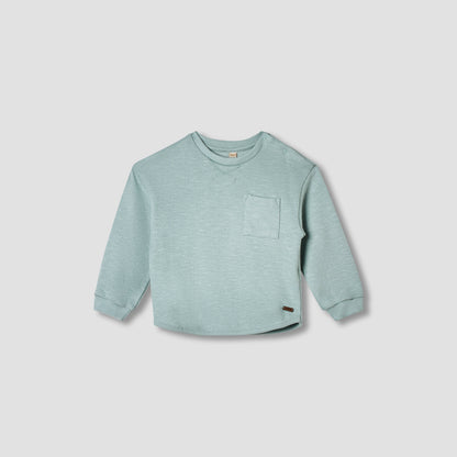 Giggles Textured T-shirt with Pocket