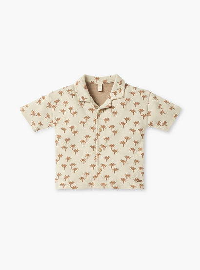Giggles Palm Tree Print Shirt and Shorts Set-baby-boys-clothing-setsandcoords-image-2