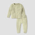 Giggles Cable Knit Shirt and Pant Set - Green / 24-36 mths