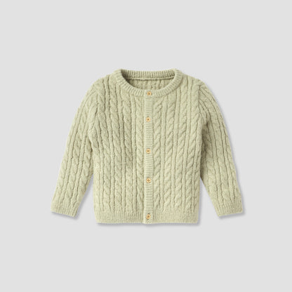Giggles Cable Knit Shirt and Pant Set
