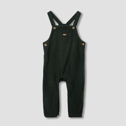 Giggles Ribbed Dungaree and T-shirt Set