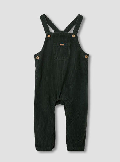 Giggles Ribbed Dungaree and T-shirt Set-baby-boys-clothing-winterwear-setsandcoords-image-3