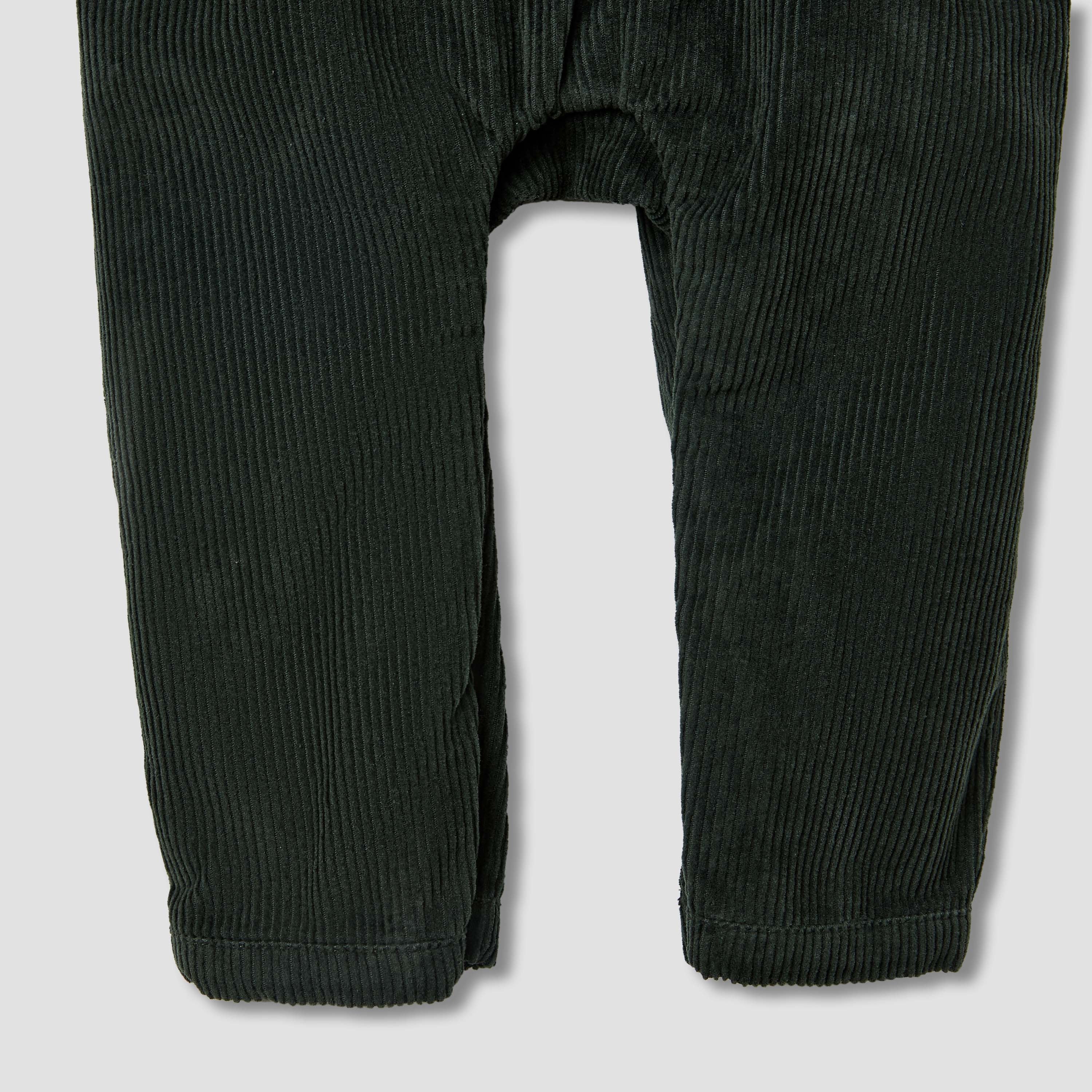 Giggles Ribbed Dungaree and T-shirt Set