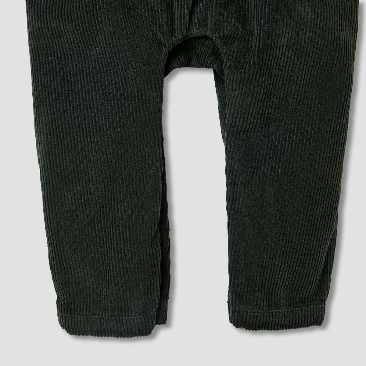 Giggles Ribbed Dungaree and T-shirt Set