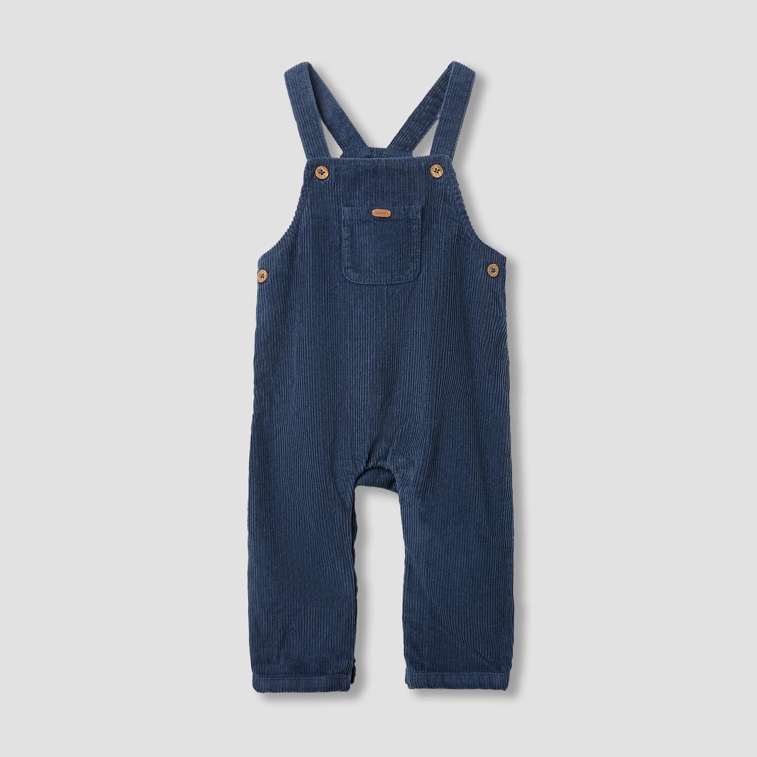 Giggles Ribbed Dungaree and T-shirt Set