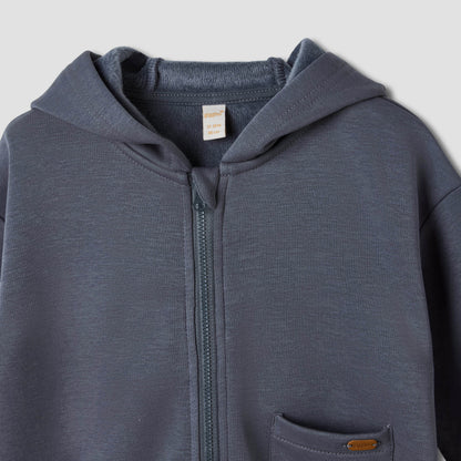 Giggles Boys Hoodie and Joggers Set with Pockets - Cotton - Long Sleeves - Hooded Neck