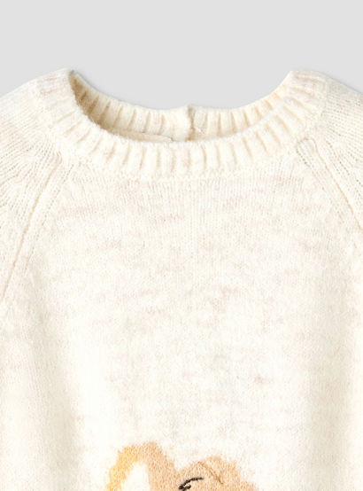 Disney Boys Sweater and Pants Set with Simba Knit Texture - Long Sleeves - Crew Neck-baby-boys-clothing-winterwear-setsandcoords-image-5