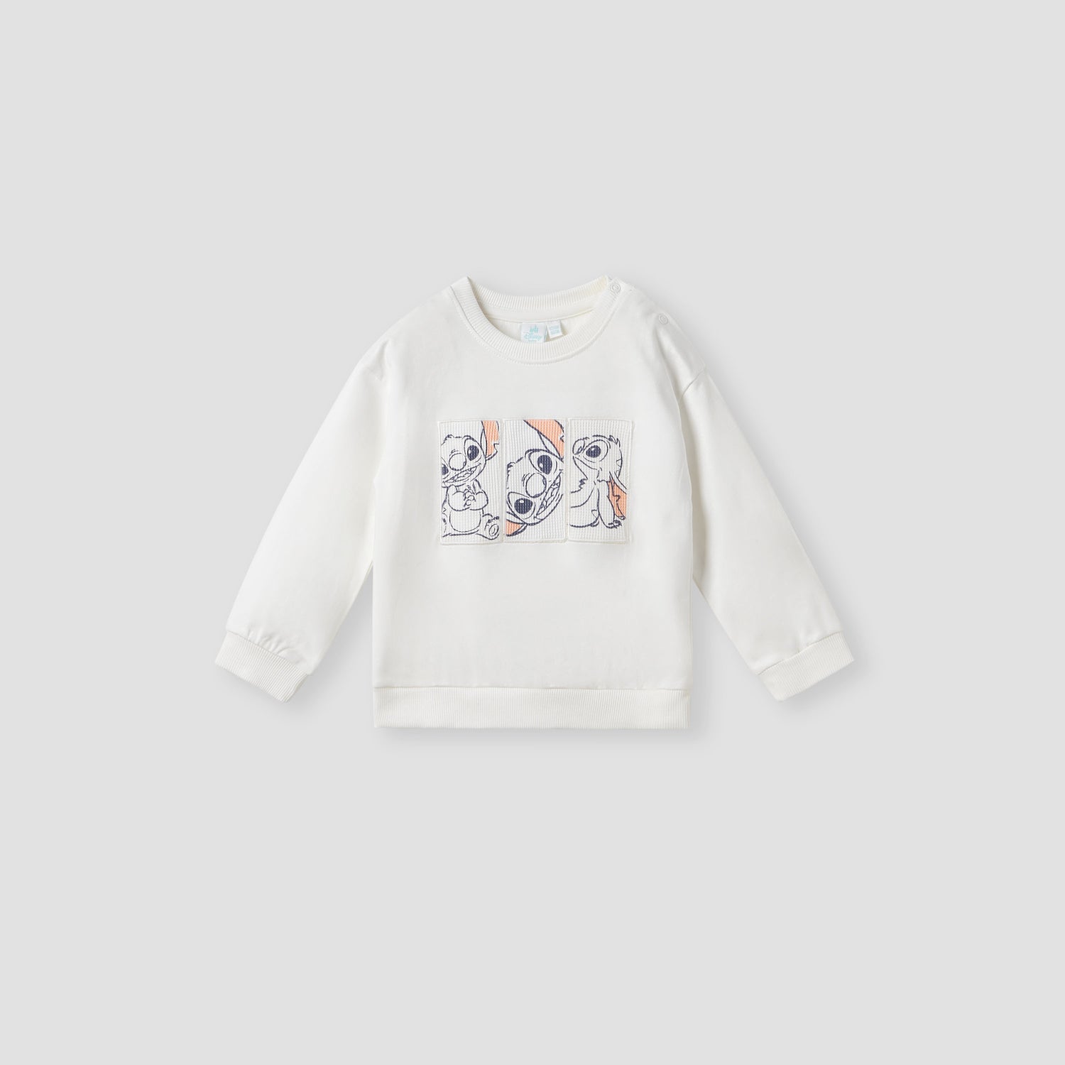 Disney Stitch Print Sweatshirt and Cargo Joggers Set