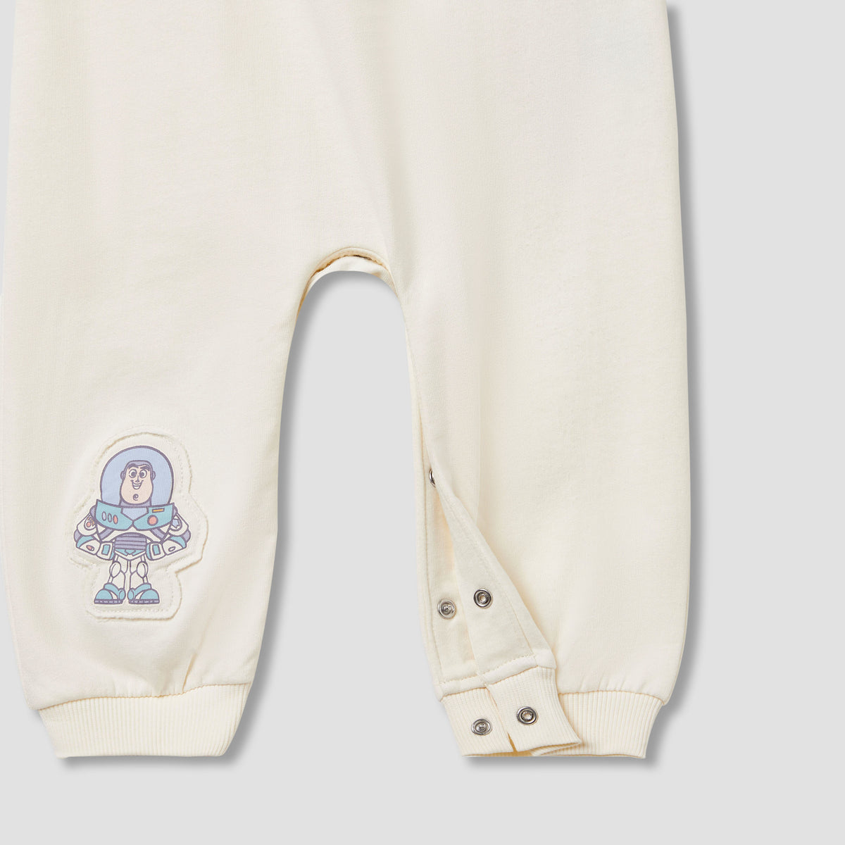Disney Buzz Lightyear Print Romper with Long Sleeves