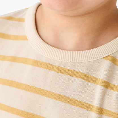 Juniors Striped T-Shirt with Long Sleeves