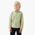 Juniors Long Sleeves Shirt with Chest Pocket - Green / 1-2 yrs