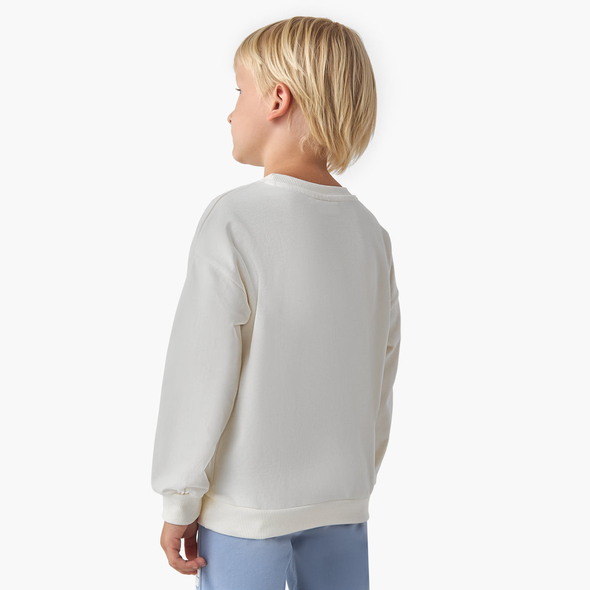 Juniors Dinosaur Print Sweatshirt with Long Sleeves