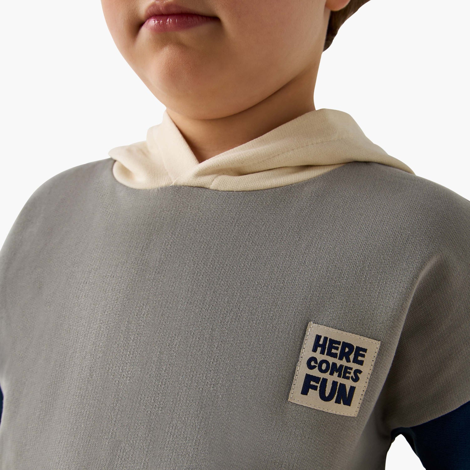 Juniors Boys Sweatshirt and Joggers Set with Hood - Soft Cotton - Long Sleeves