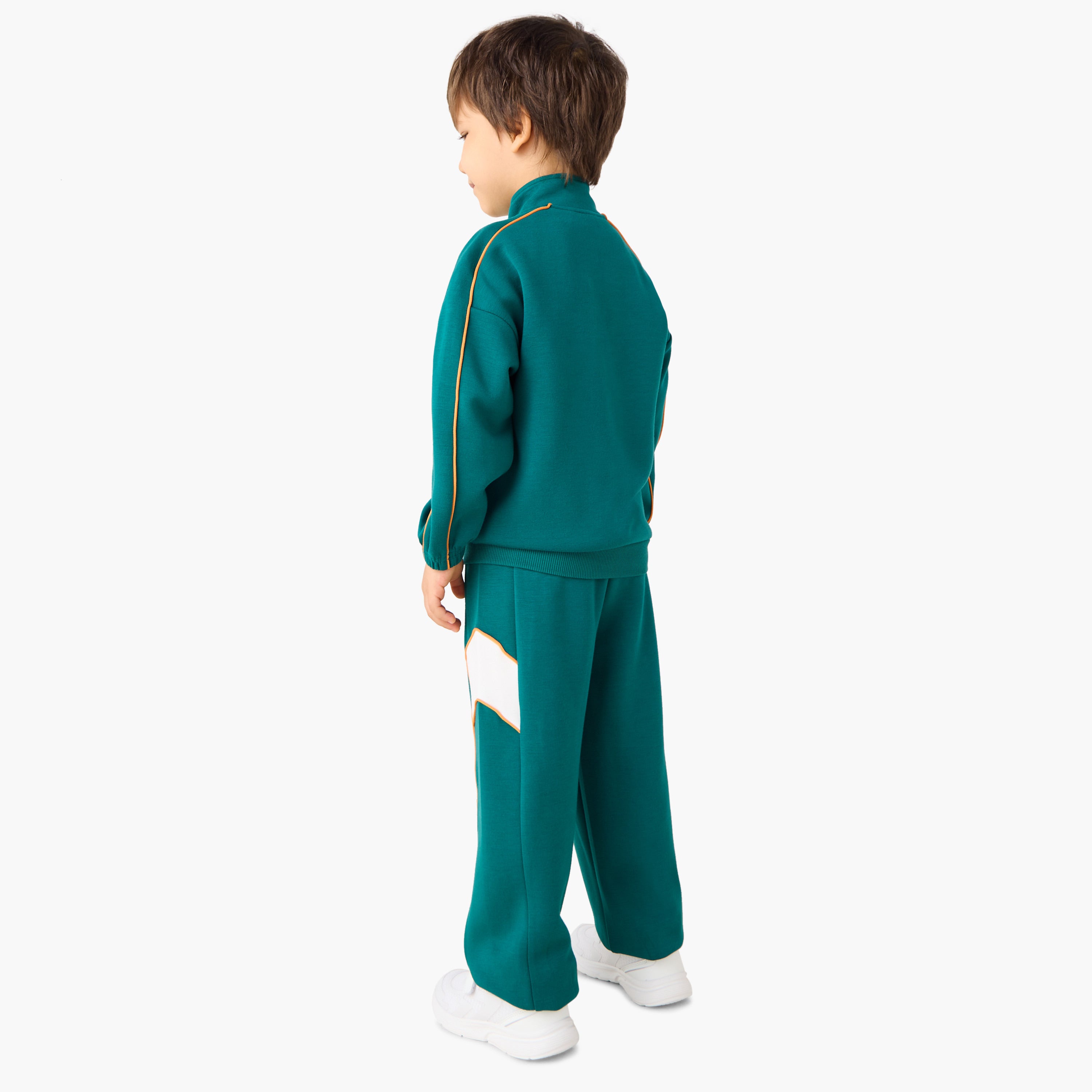 Juniors Panelled Zip Through Jacket and Joggers Set