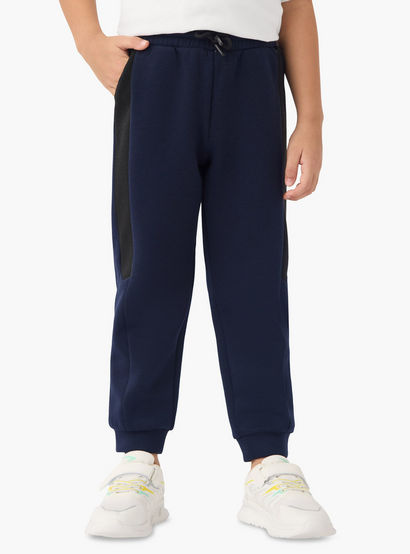 Juniors Textured Hooded Sweatshirt and Joggers Set-boys-clothing-setsandcoords-image-3