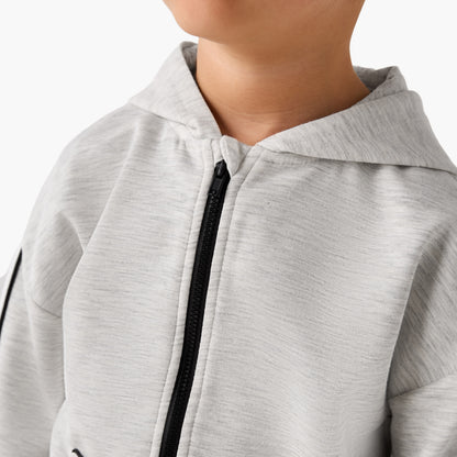 Juniors Boys Sweatshirt and Joggers Set with Hood - Soft Polyester - Long Sleeves