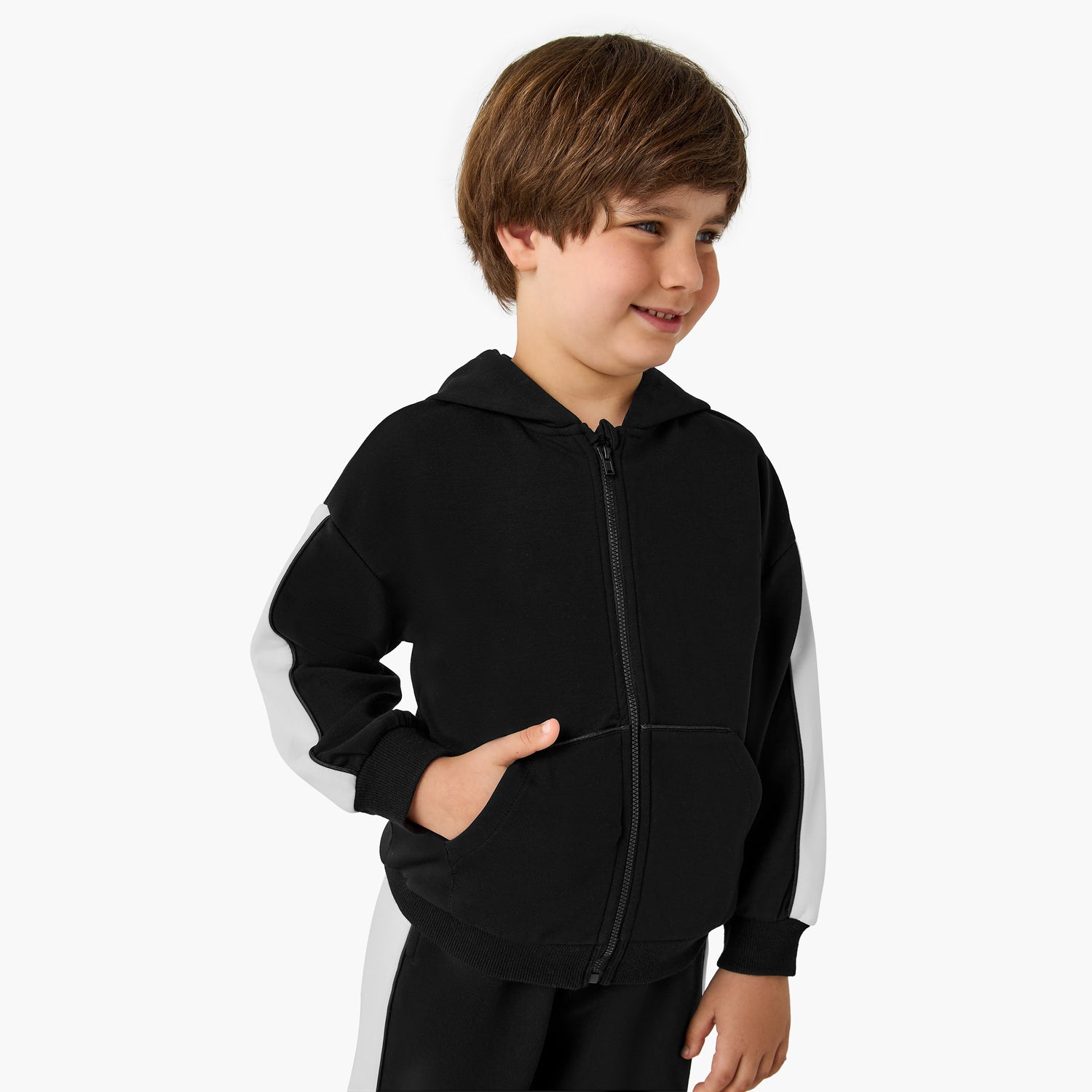 Juniors Boys Sweatshirt and Joggers Set with Hood - Soft Polyester - Long Sleeves