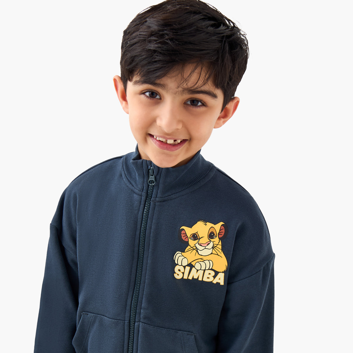 Disney Boys Sweatshirt and Joggers Set with Lion King Print - Cotton - Long Sleeves - High Neck