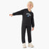 Disney Boys Sweatshirt Joggers Set with Stitch Print - Cotton Blend - Long Sleeves - Collar
