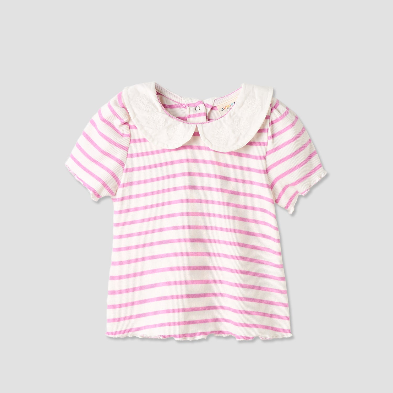 Set of 3 Juniors Round Neck Sleeveless T-shirts with Print