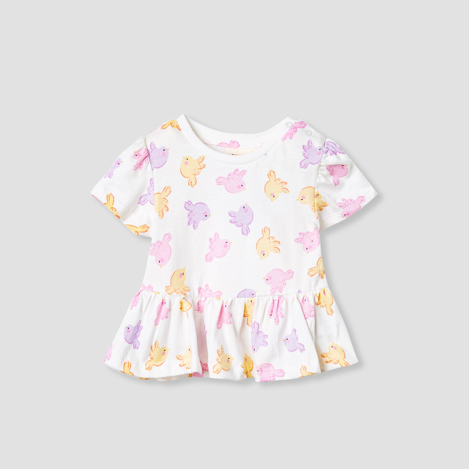 Juniors Bird Print Top - Set of 2