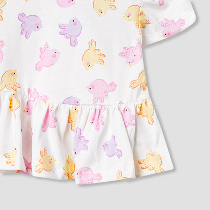 Juniors Bird Print Top - Set of 2