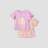 Juniors Printed Top with Ruffle Sleeves - Set of 2 - Multicolour / 12-18 mths