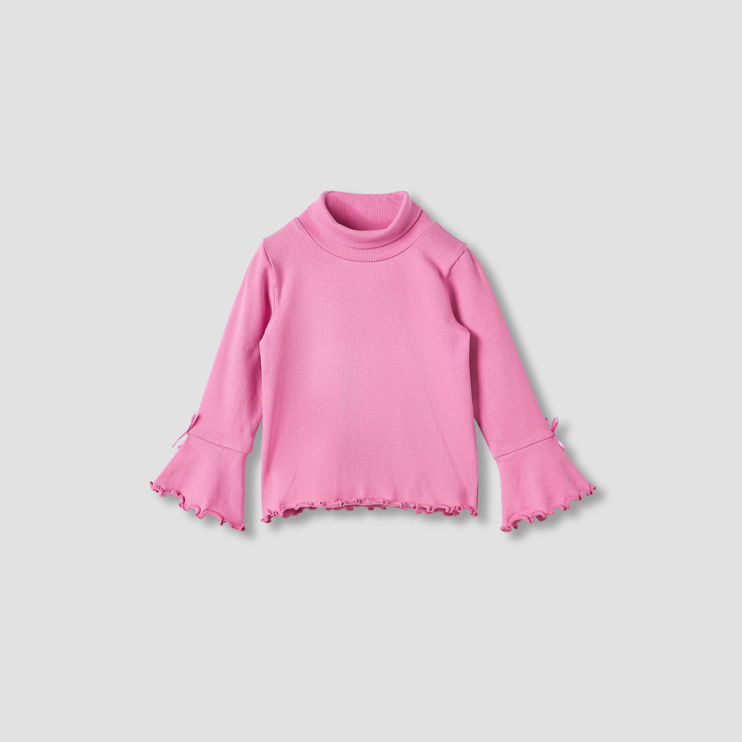 Juniors Assorted Turtleneck T-shirt with Long Sleeves - Set of 2