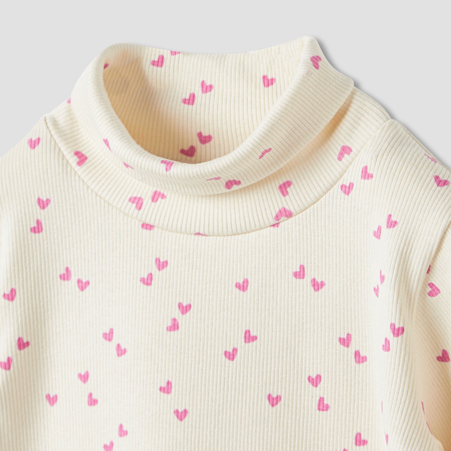 Juniors Assorted Turtleneck T-shirt with Long Sleeves - Set of 2