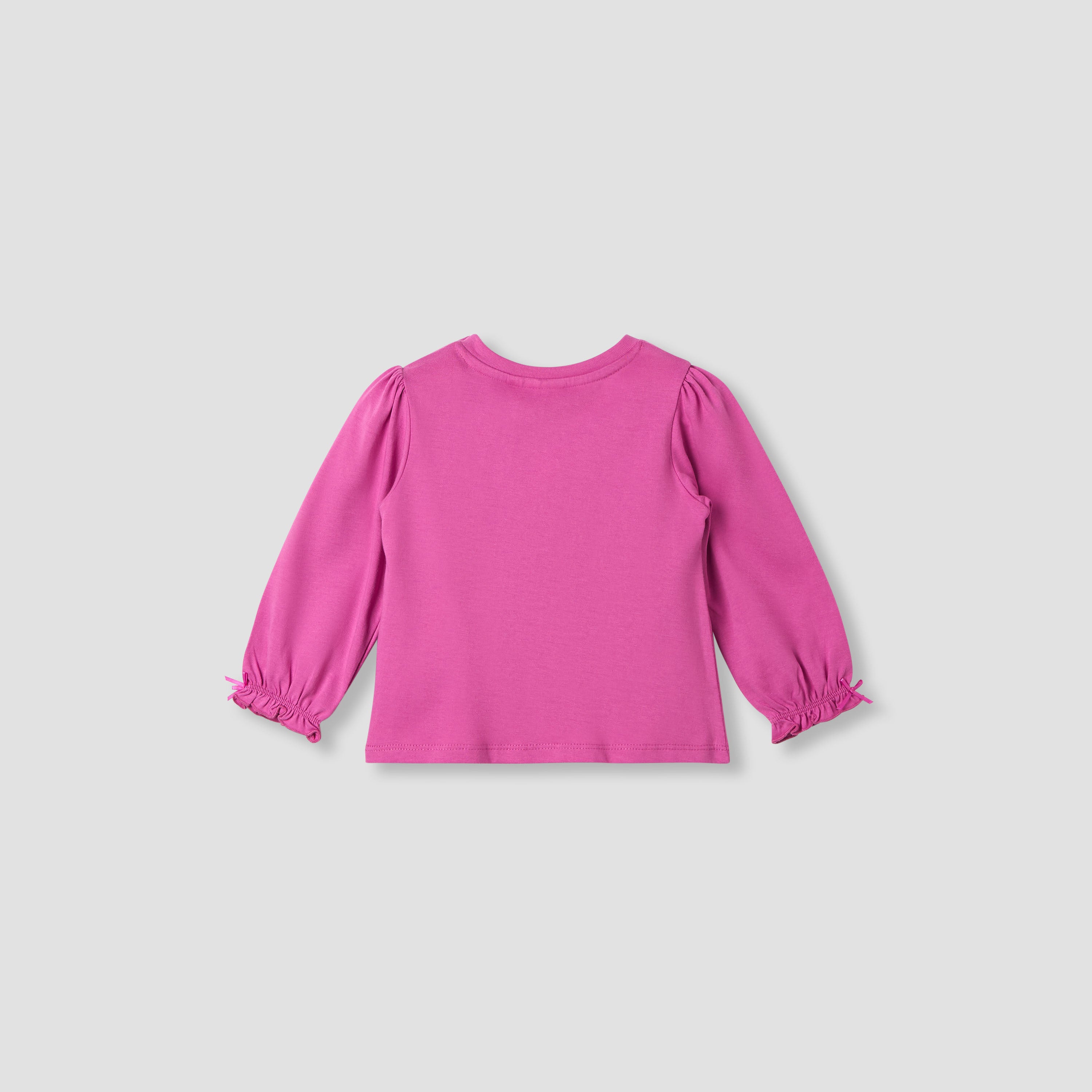 Juniors Printed T-shirt with Long Sleeves