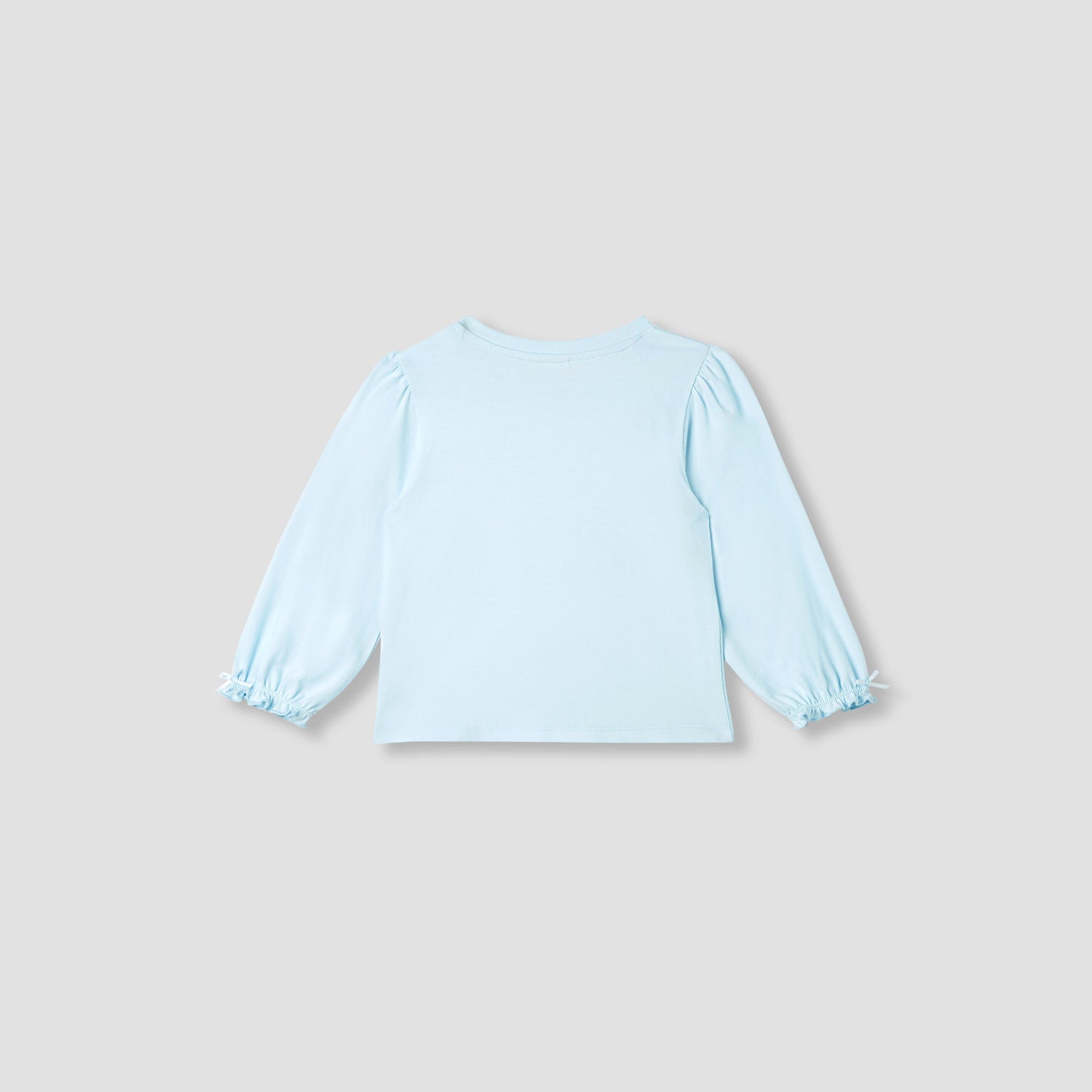 Juniors Printed T-shirt with Long Sleeves