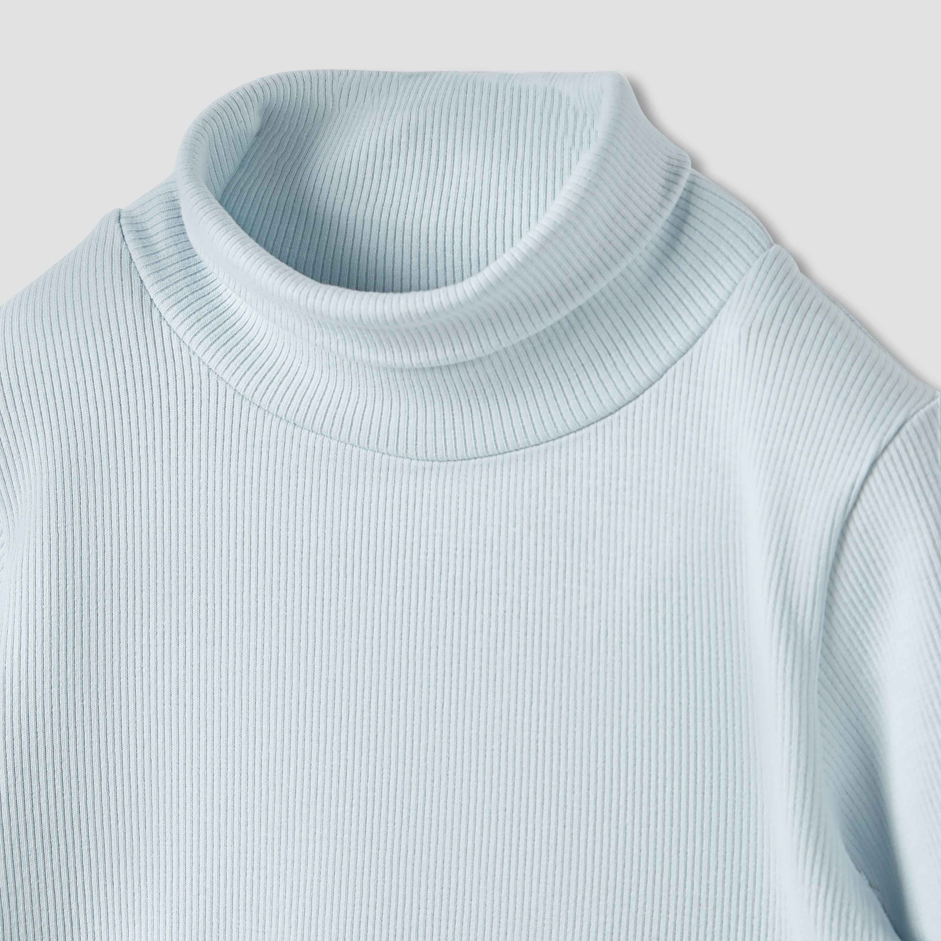 Juniors Bow Detail Top with Turtleneck and Long Sleeves - Set of 2