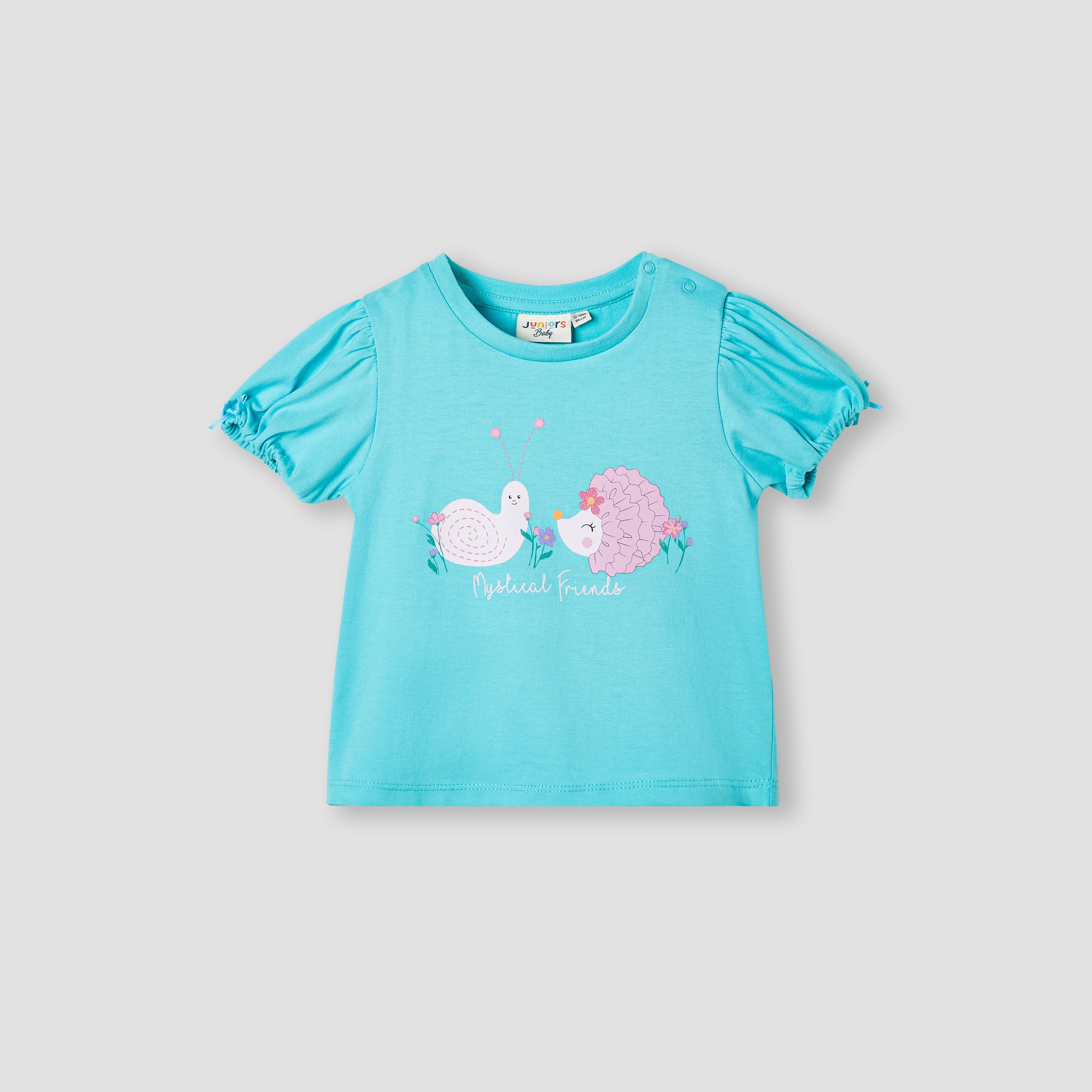 Juniors Printed T-shirt - Blue / 12-18 mths