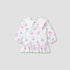 Juniors Printed Dress with Sailor Collar - White / 12-18 mths